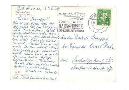 Ansichtskarte Rottach-Egern mit Wallberg / I1-64