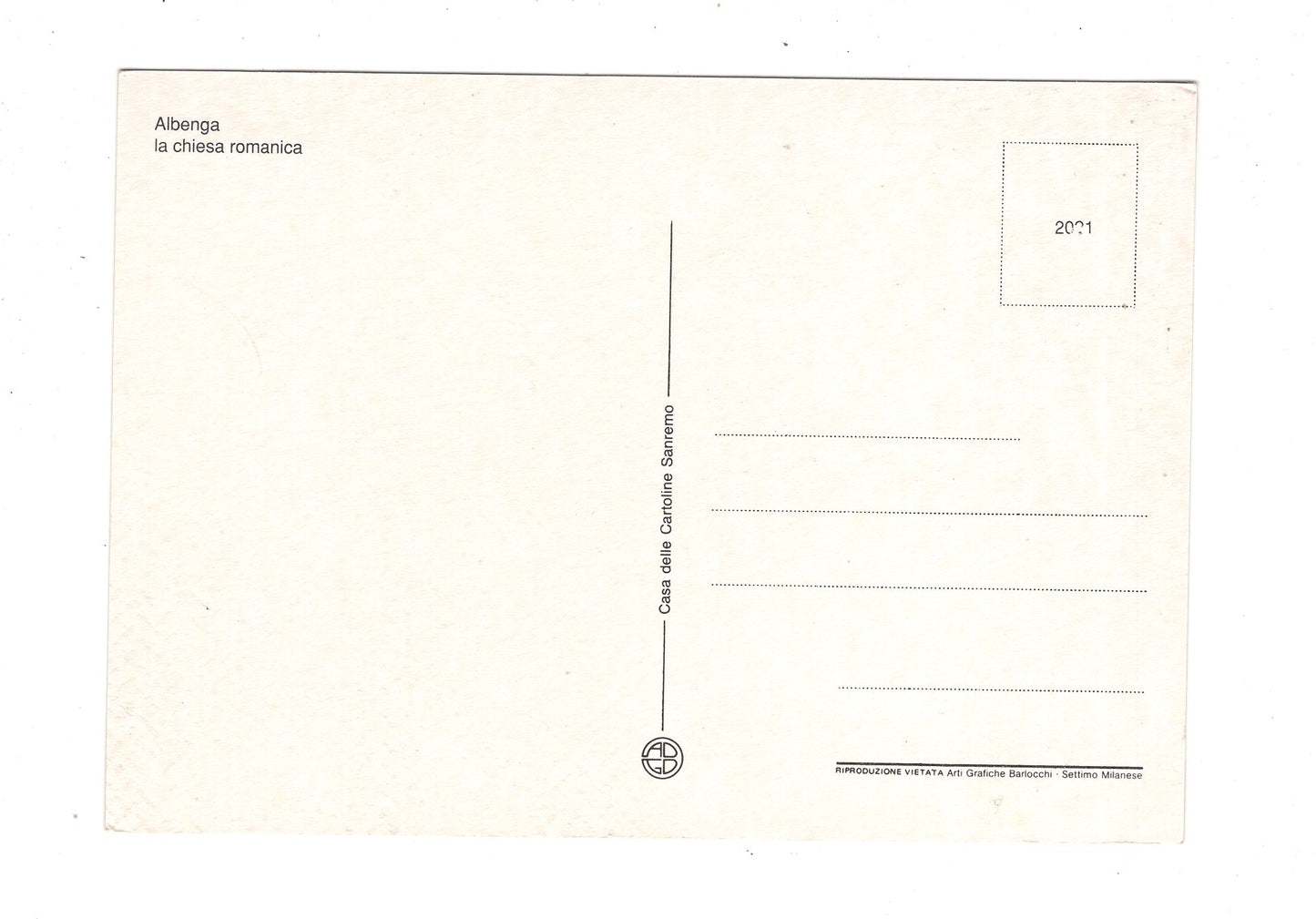 Ansichtskarte Riviera Ligure / Albenga / Italien / N1-59