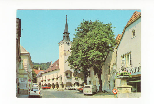Ansichtskarte Gumpoldskirchen / Rathaus / Niederösterreich / Österreich