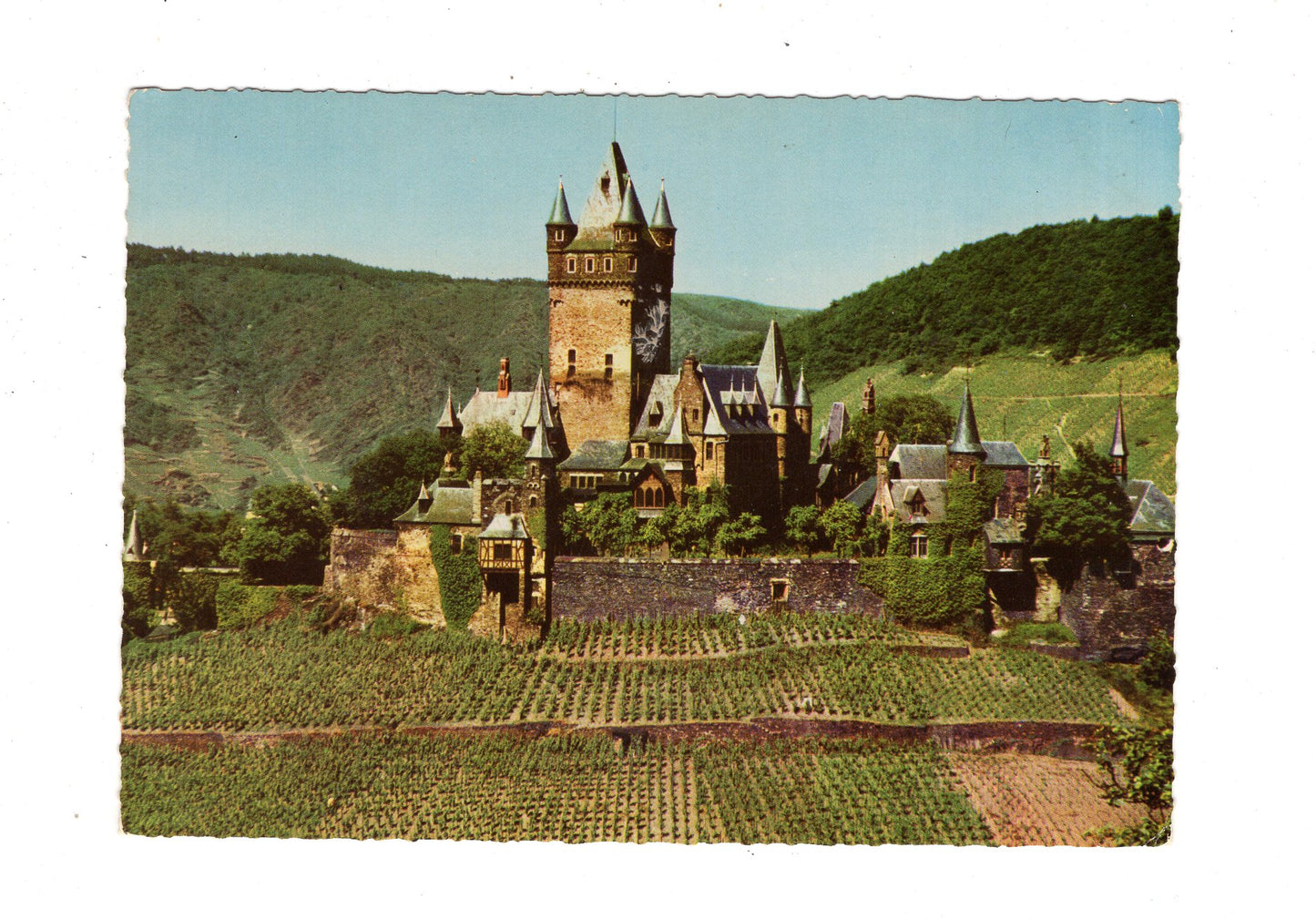 Ansichtskarte Burg Cochem an der Mosel / M1-58