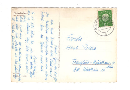 Ansichtskarte Rottach-Egern mit Wallberg / I1-64