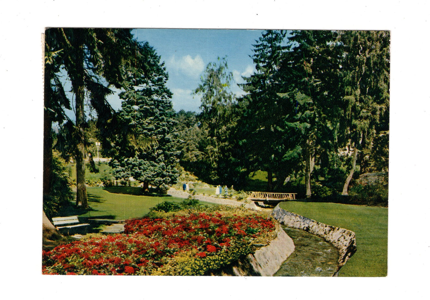 Ansichtskarte Bad Sachsa / Südharz / Kurpark