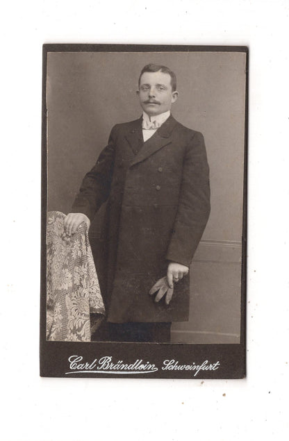 Fotografie Feiner Herr - Schweinfurt 1900er