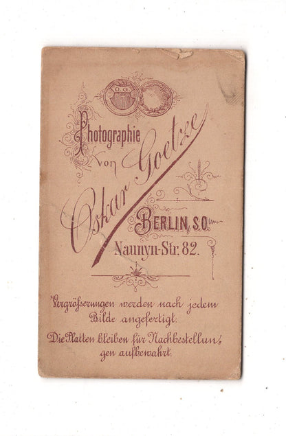 Fotografie Feine Mädchen - Berlin 1880er
