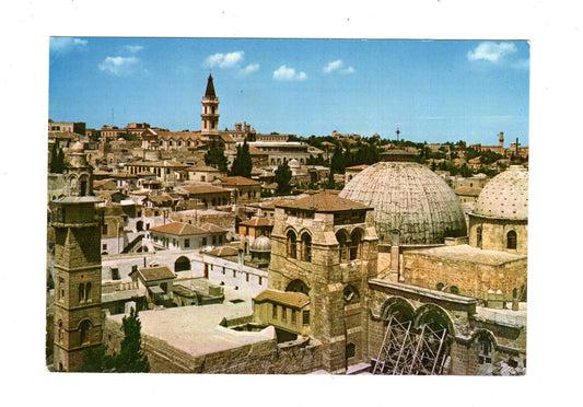 Ansichtskarte View of Holy Sculpture square / Jerusalem / Israel