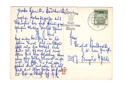 Ansichtskarte München / Hofbräuhaus - Isarpartie +++ / G1-53