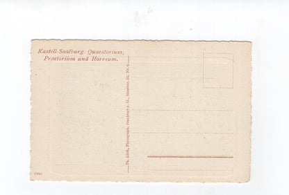Ansichtskarte Kastell-Saalburg / Quaestorium +++