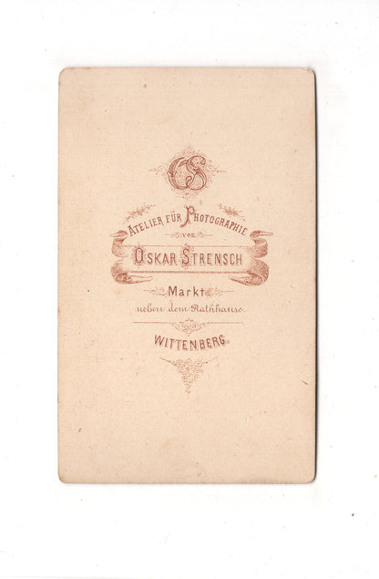 Fotografie Damenportrait - Wittenberg um 1880 / CDV C1-17