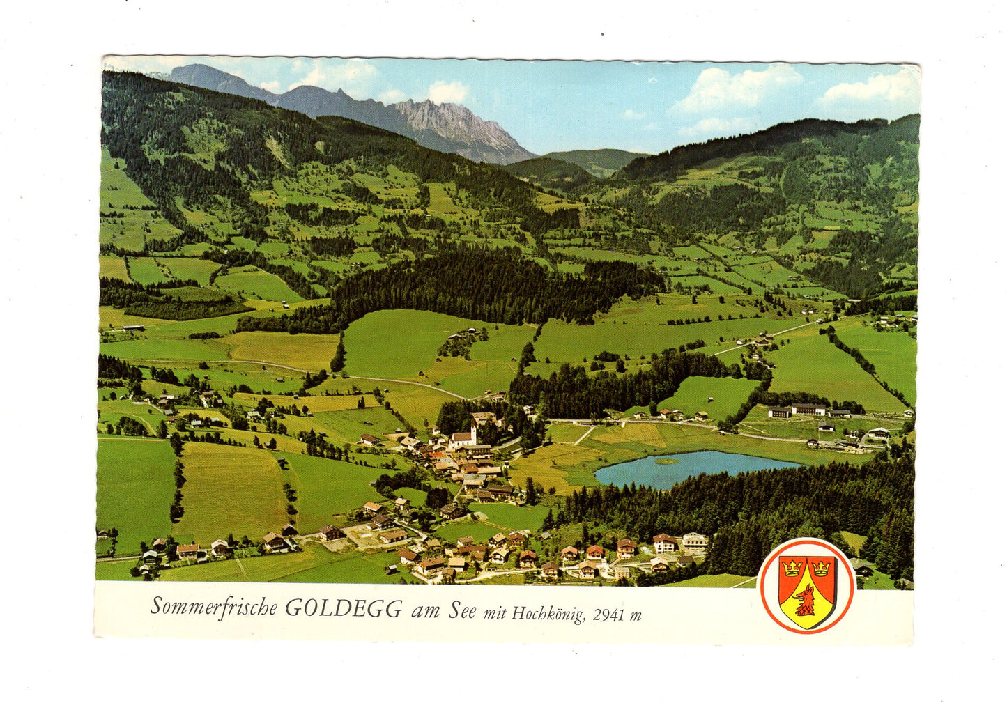 Ansichtskarte Goldegg am See / Salzburg / Österreich