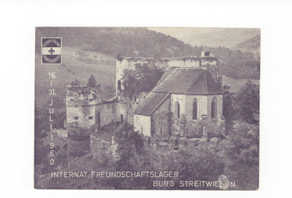Ansichtskarte Burg Streitwiesen / Niederösterreich / Österreich