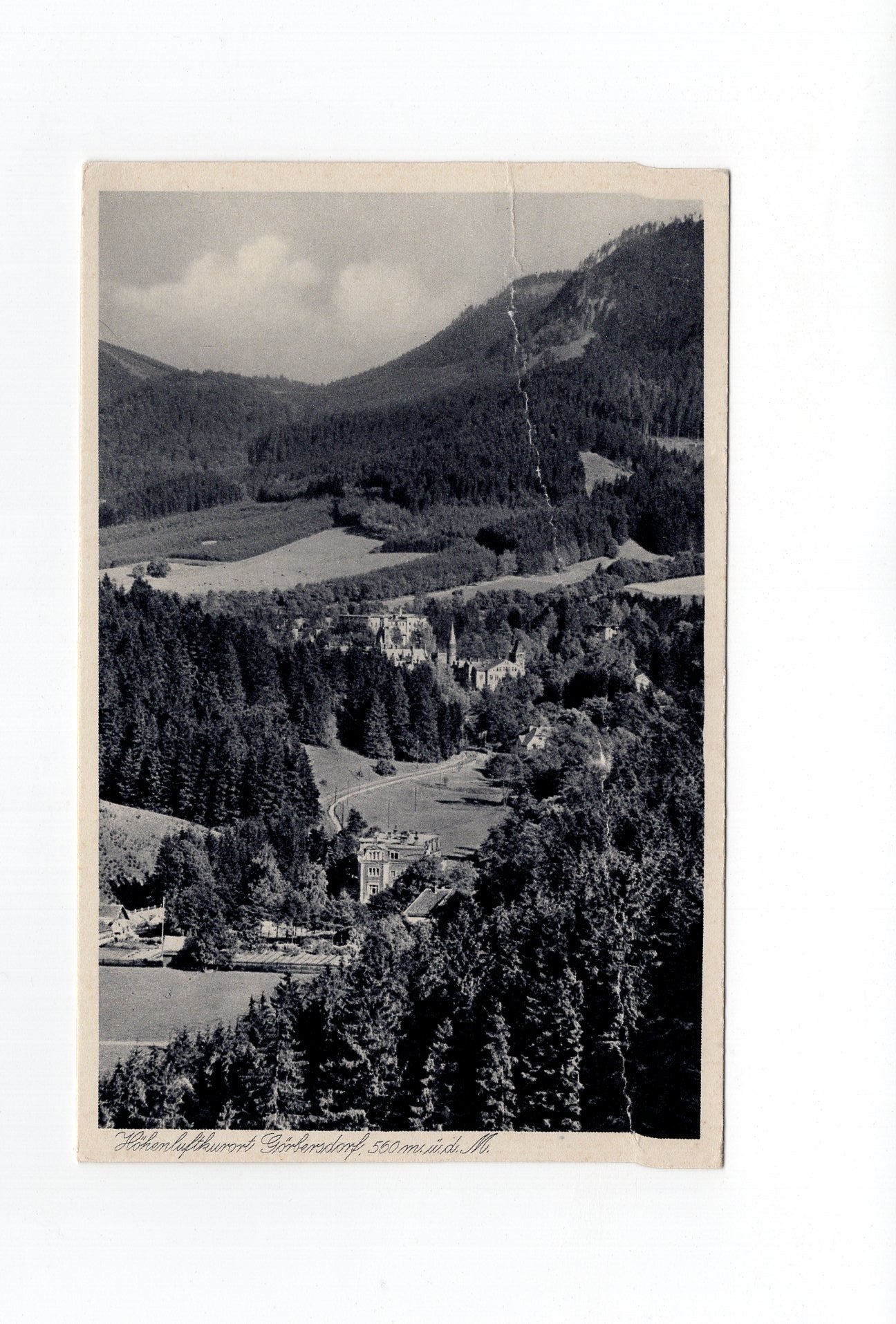 Ansichtskarte Görbersdorf