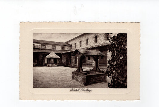 Ansichtskarte Kastell-Saalburg / Blick ins Atrium