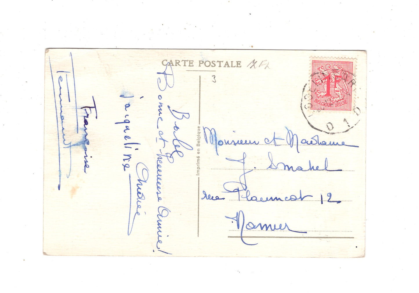 Ansichtskarte Feiertage / Frohes neues Jahr / L1-52