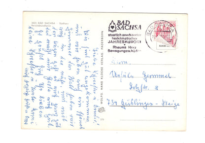 Ansichtskarte Bad Sachsa / Südharz / Reichsbundheim