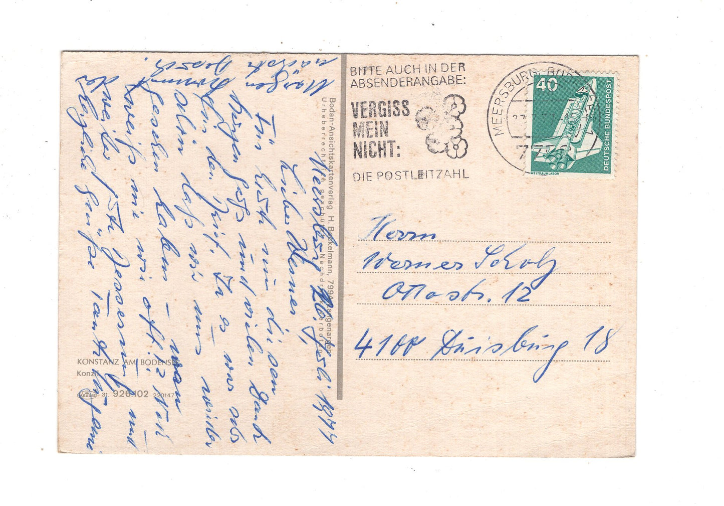 Ansichtskarte Konstanz am Bodensee / Konzil / K1-53