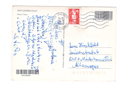 Ansichtskarte Galeria / Frankreich