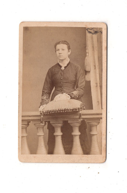Fotografie Feine Dame - Mittweida 1870er