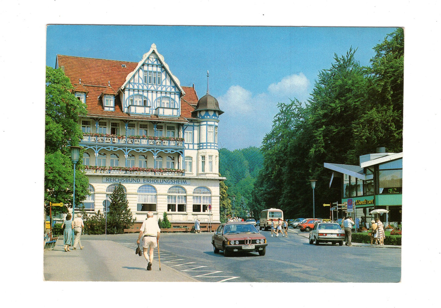 Ansichtskarte Bad Sachsa / Südharz / Reichsbund-Erholungsheim