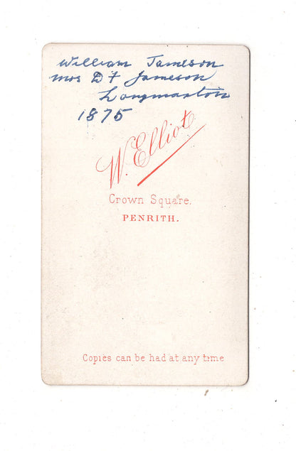 Fotografie Feines Paar - Penrith 1875 / CDV L1-38