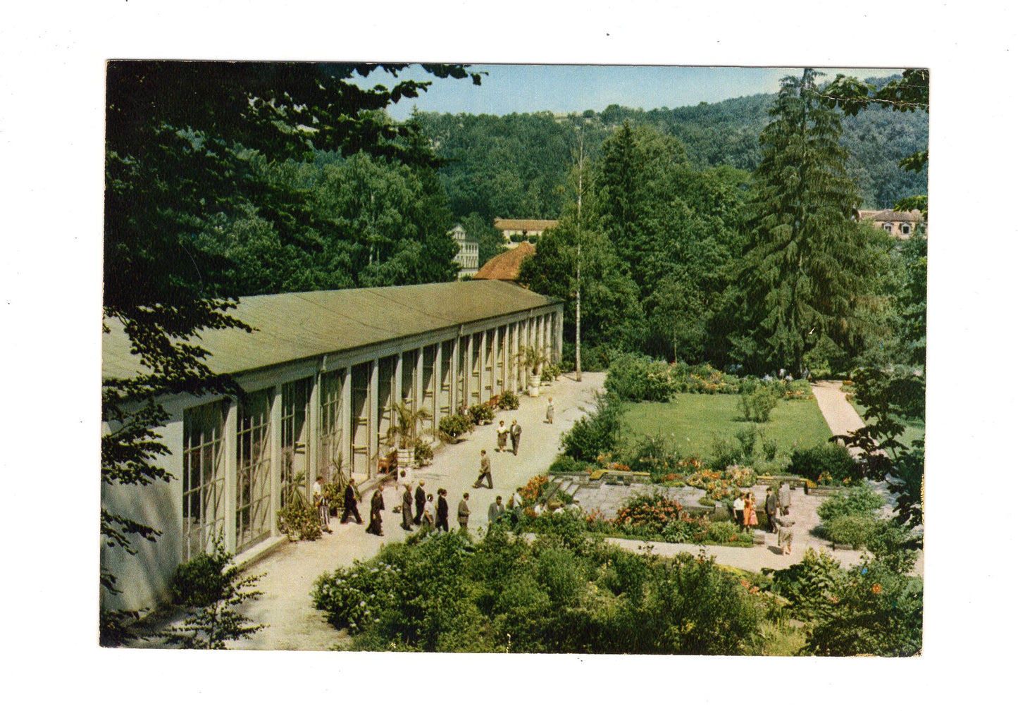 Ansichtskarte Bad Brückenau / Wandelhalle