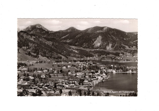 Ansichtskarte Rottach-Egern mit Fockenstein / I1-64