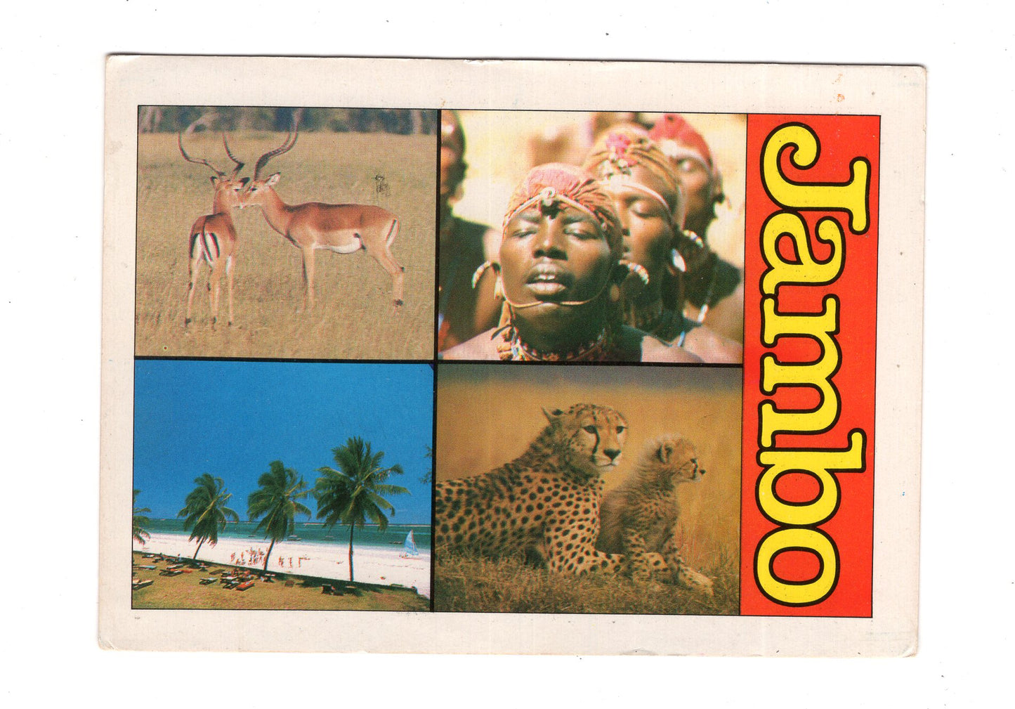 Ansichtskarte Jambo Kenia