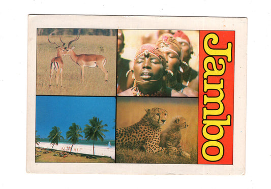 Ansichtskarte Jambo Kenia