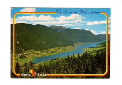 Ansichtskarte Der Weißensee in Kärnten / Österreich