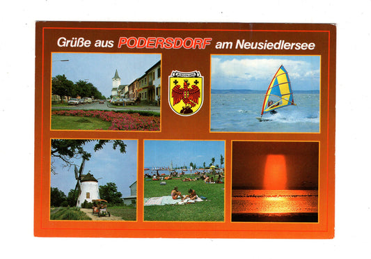 Ansichtskarte Podersdorf am Neusiedler See / Burgenland / Österreich
