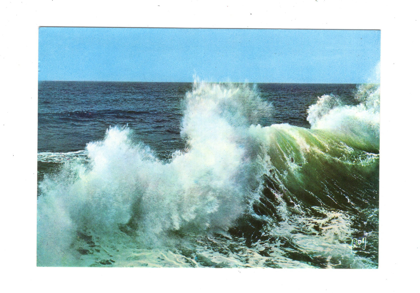 Ansichtskarte Effet de vagues / Frankreich