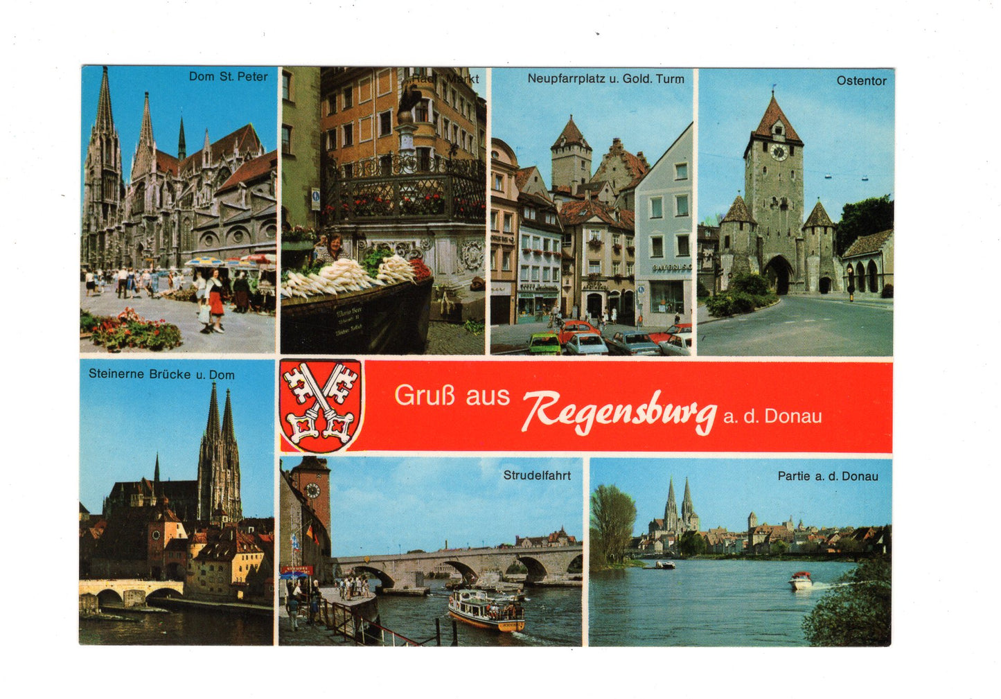 Ansichtskarte Regensburg an der Donau / H1-66