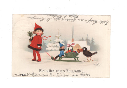 Ansichtskarte Feiertage / Frohes neues Jahr / L1-52