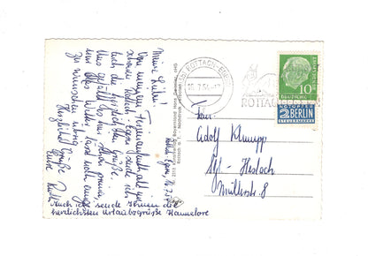 Ansichtskarte Rottach-Egern mit Fockenstein / I1-64