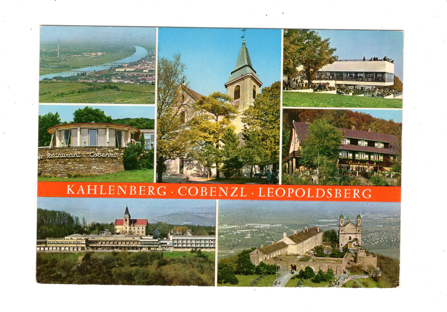Ansichtskarte Kahlenberg - Cobenzl - Leopoldsberg / Österreich