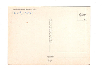Ansichtskarte Cochem an der Mosel mit Burg / M1-58
