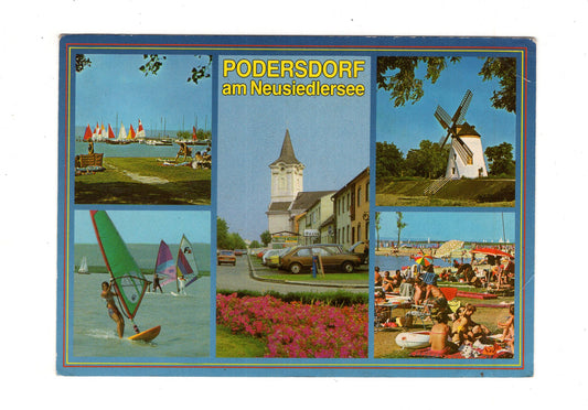 Ansichtskarte Podersdorf am Neusiedler See / Burgenland / Österreich