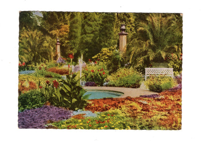 Ansichtskarte Bad Pyrmont / Partie im Palmengarten