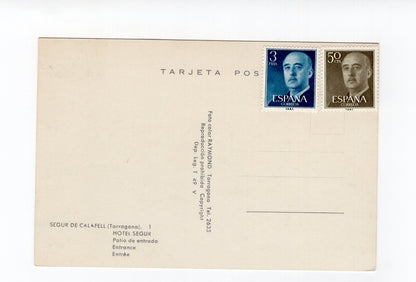 Ansichtskarte Segur de Calafell / Hotel Segur / Costa Dorada / Spanien