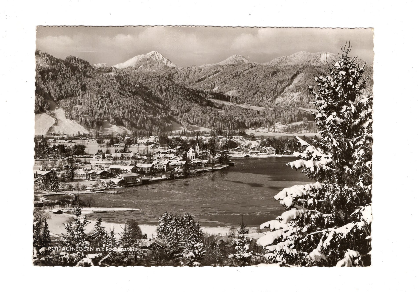 Ansichtskarte Rottach-Egern mit Fockenstein / I1-64