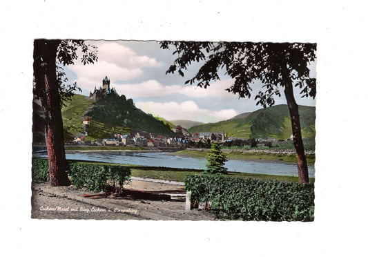 Ansichtskarte Cochem an der Mosel mit Burg und Winnenburg / M1-58