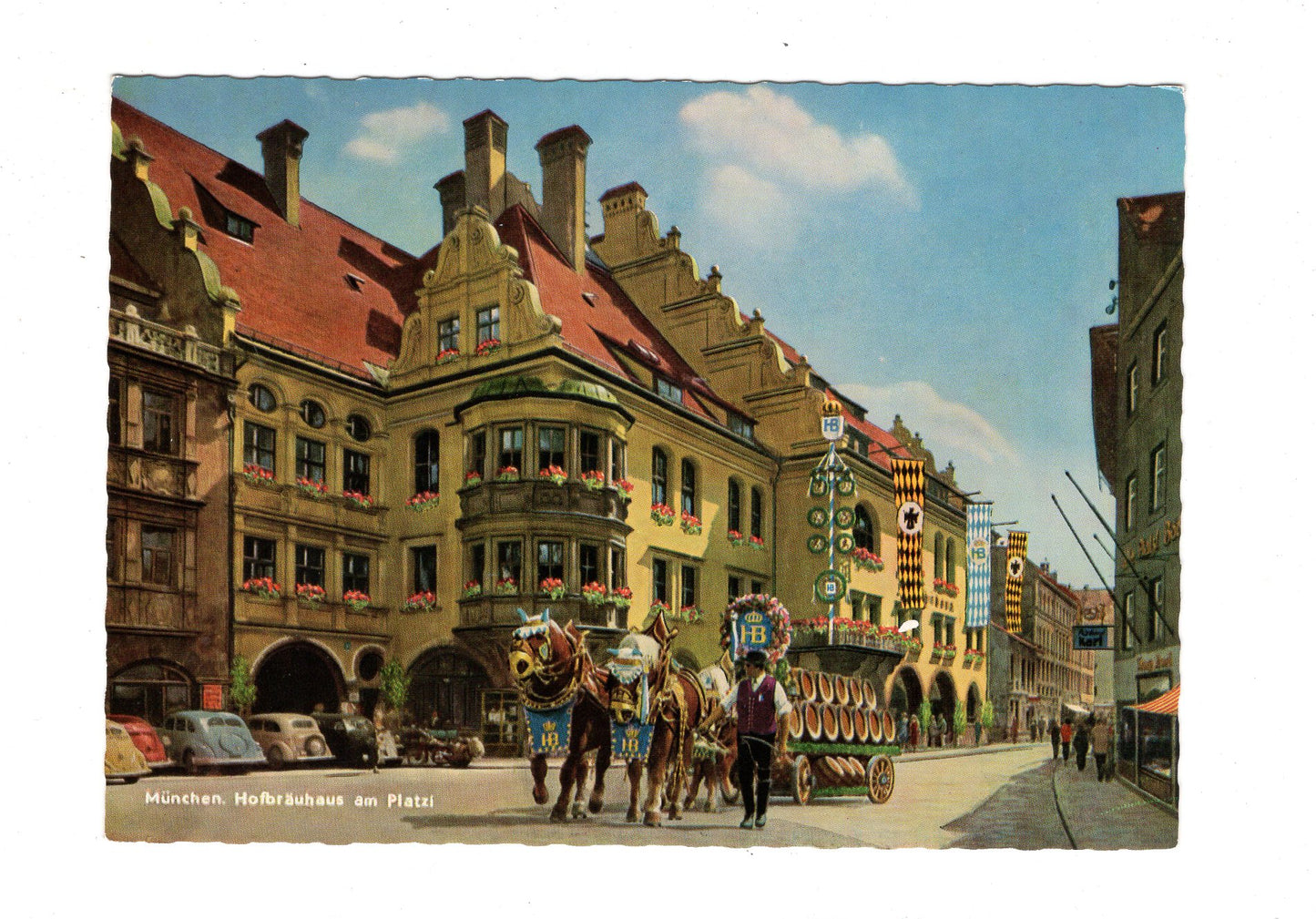 Ansichtskarte München / Hofbräuhaus am Platzl / G1-53