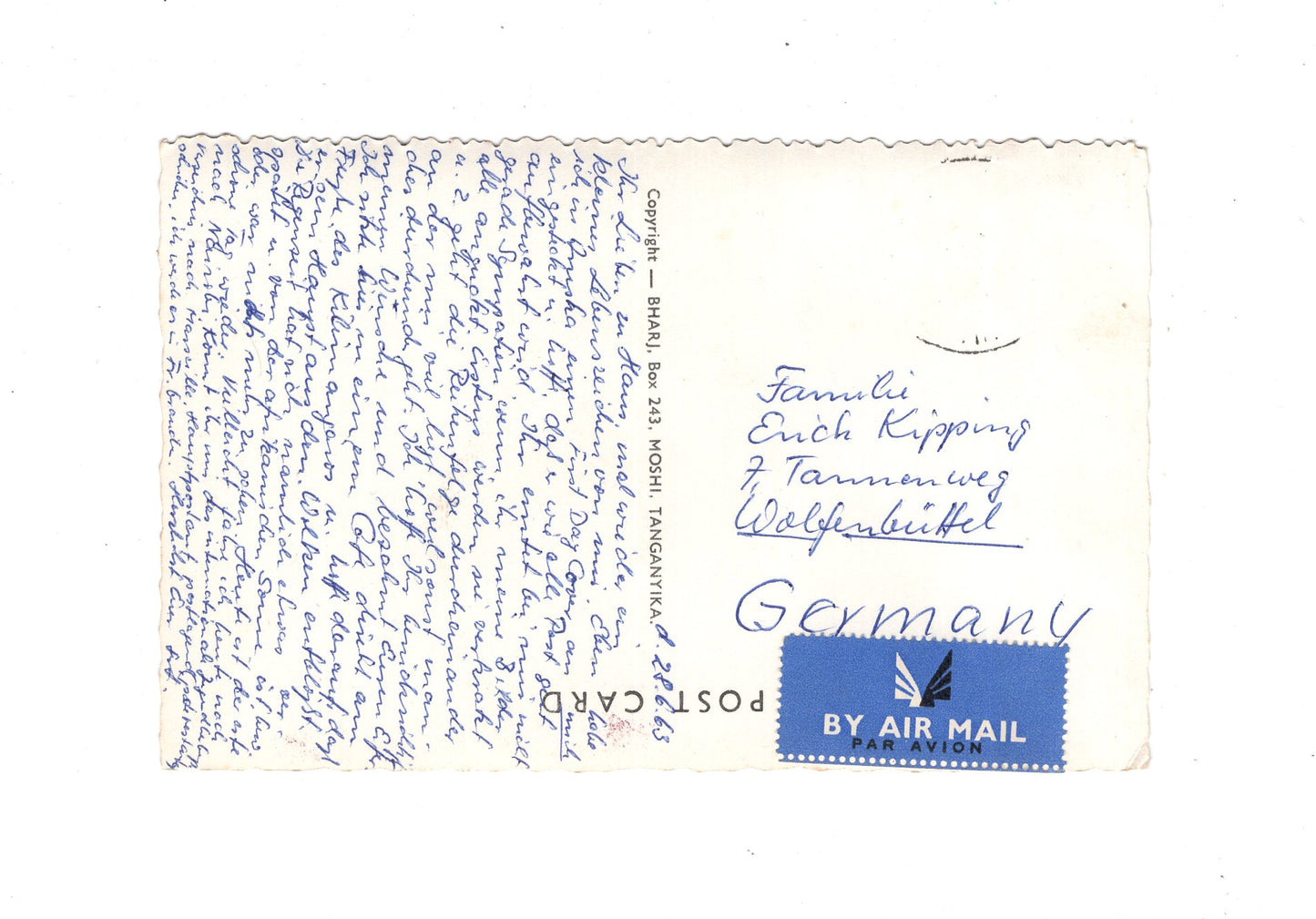 Ansichtskarte Mount Kilimanjaro Kilimandscharo / Tansania