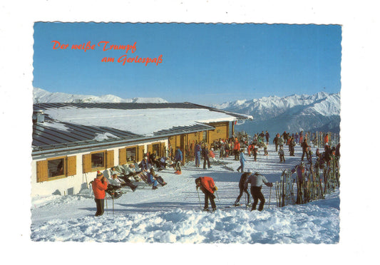 Ansichtskarte Bergrestaurant Königsleiten am Gerlospass / Zillertal / Tirol / Österreich
