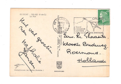 Ansichtskarte Calais / Le Port / Frankreich