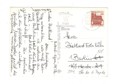 Ansichtskarte Rottach-Egern mit Fockenstein / I1-64