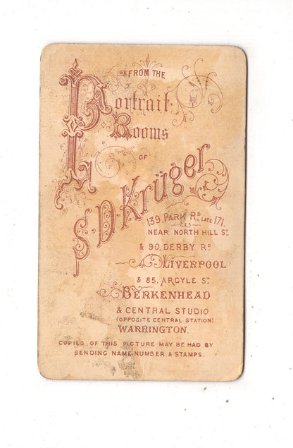Fotografie Feine Dame - Liverpool um 1880
