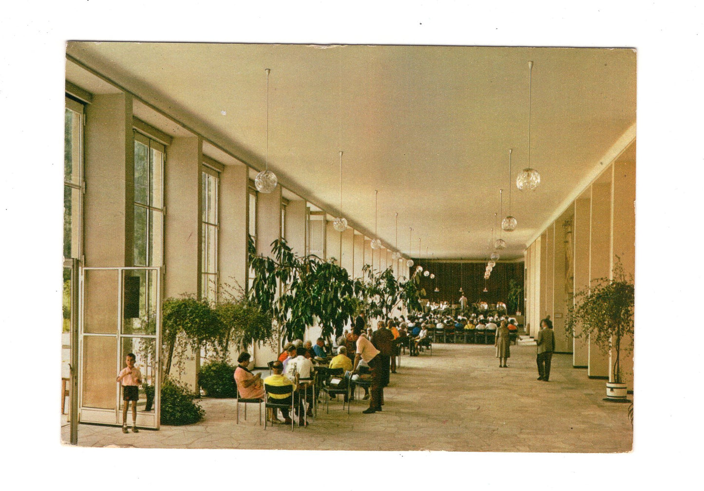 Ansichtskarte Bad Brückenau / Wandelhalle