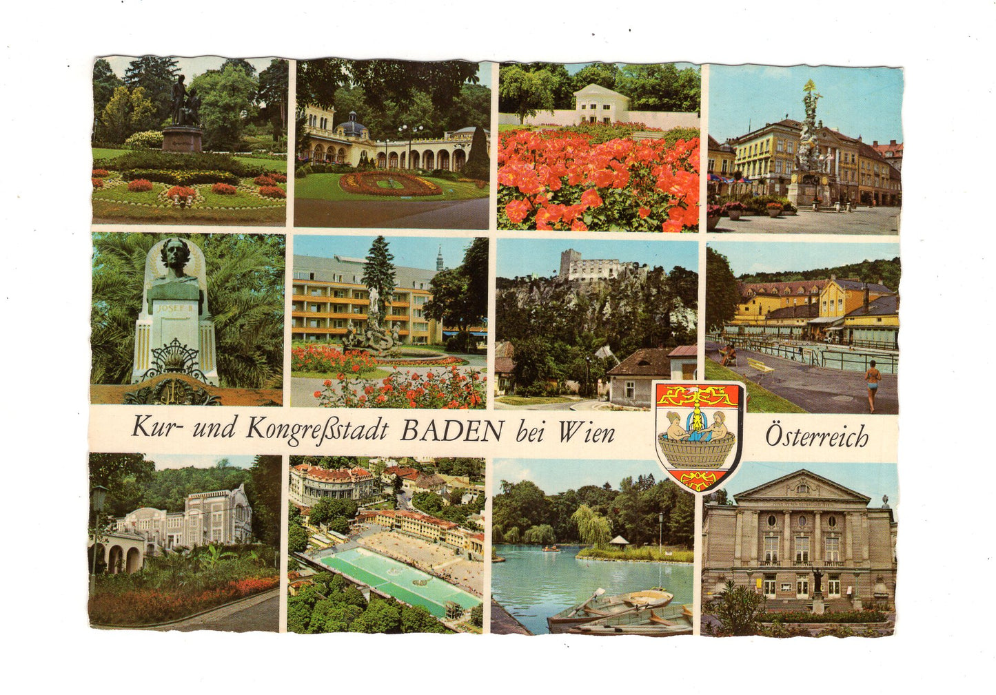 Ansichtskarte Baden bei Wien / Österreich