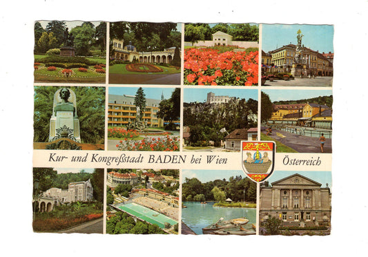 Ansichtskarte Baden bei Wien / Österreich