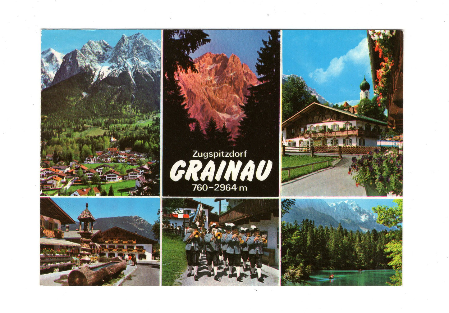 Ansichtskarte Zugspitzdorf Grainau